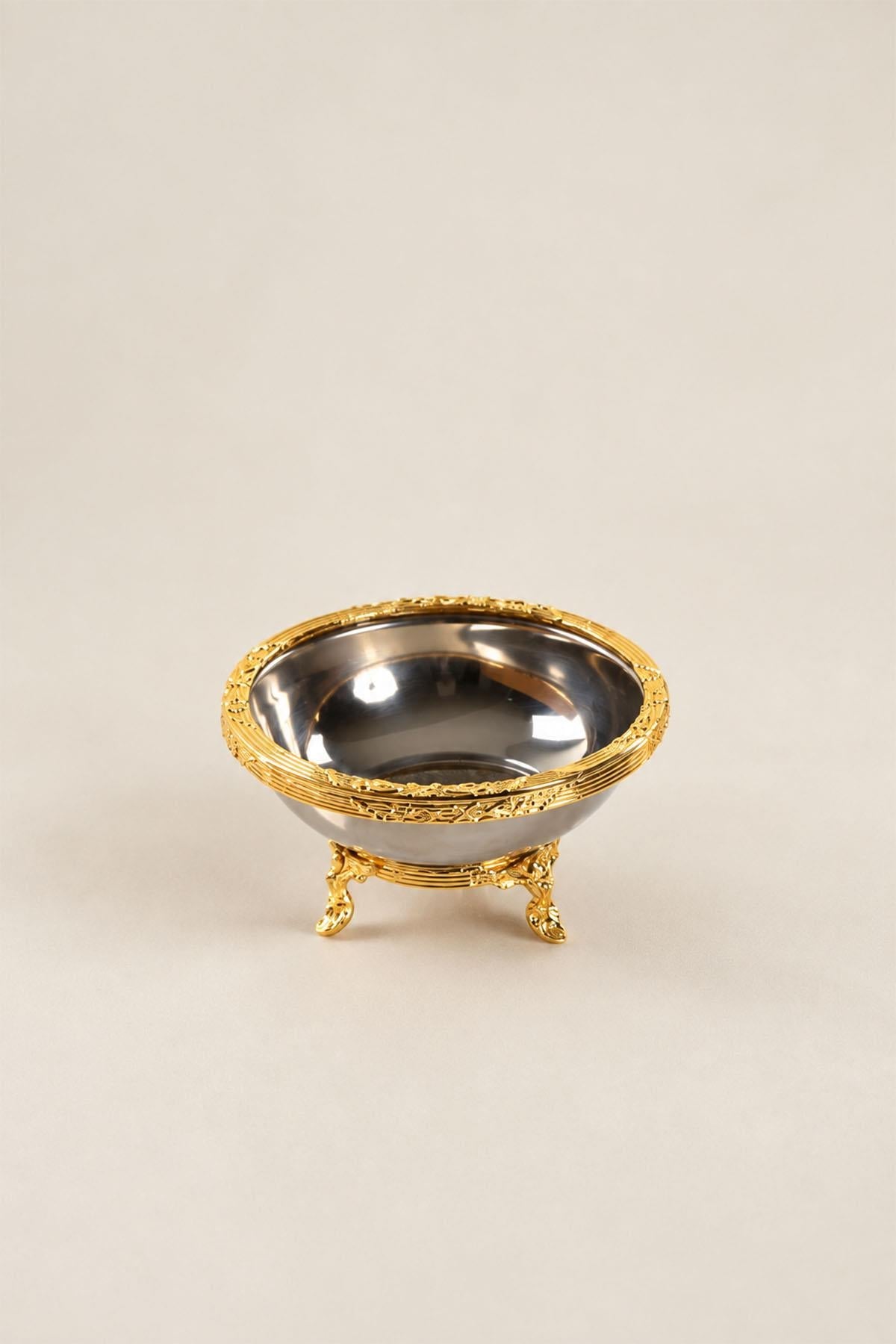 Bol de service détaillé Kessa Gold (14 cm)