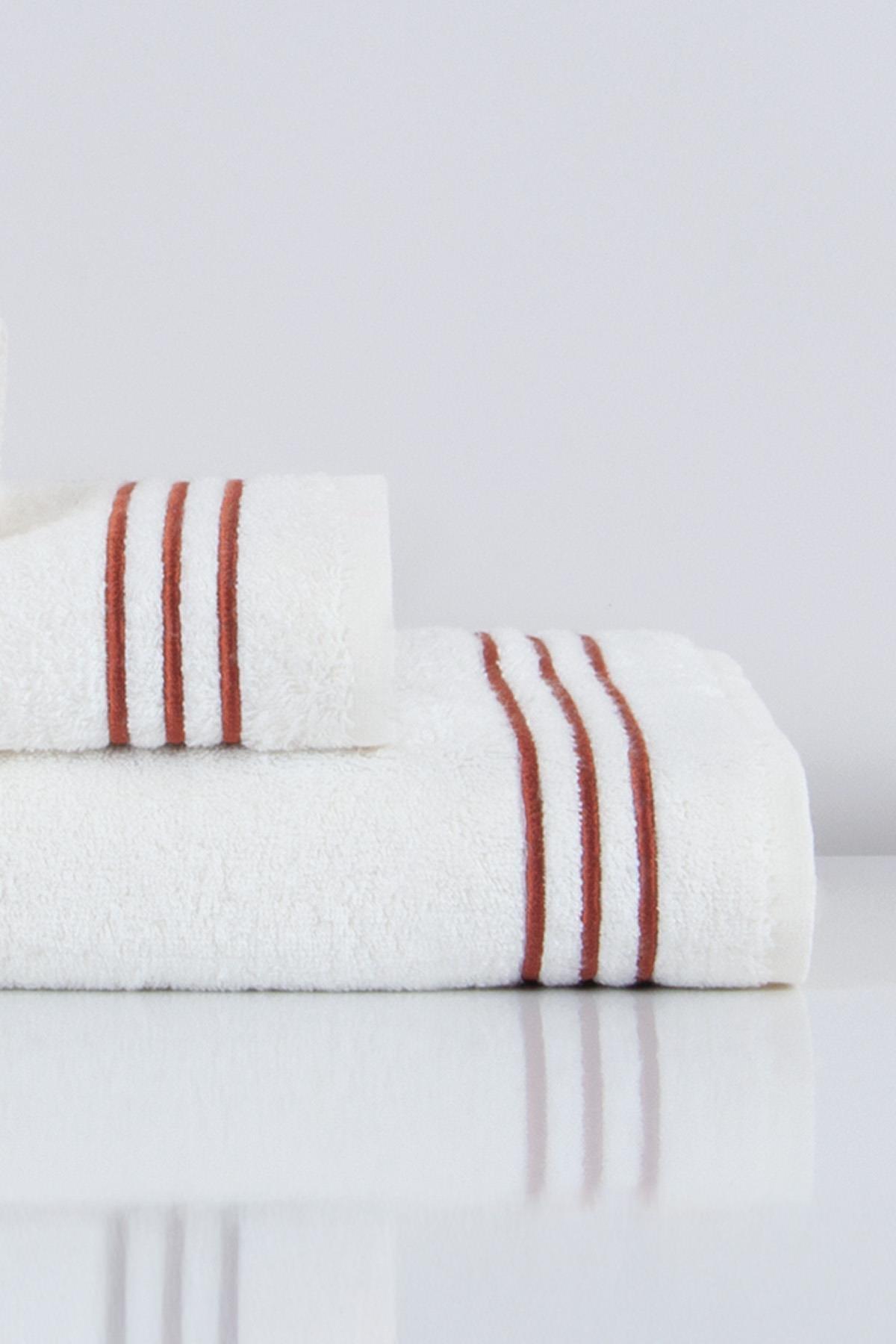 Zen Embroidered Bath Towel (90 x 150 cm) - Nazik Home - Value for My Home!