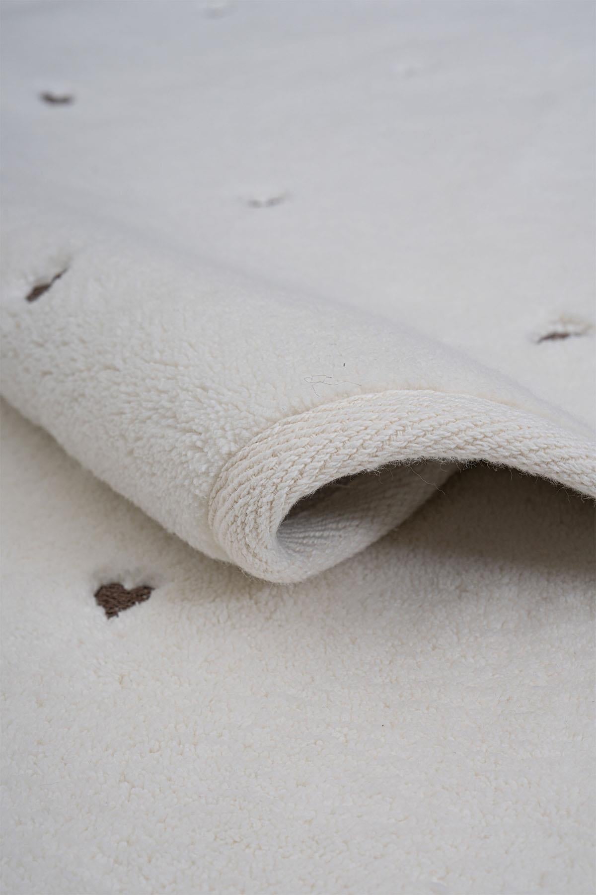 Amore Heart Embroidered 2-Piece Mat Set (60 x 100 cm)