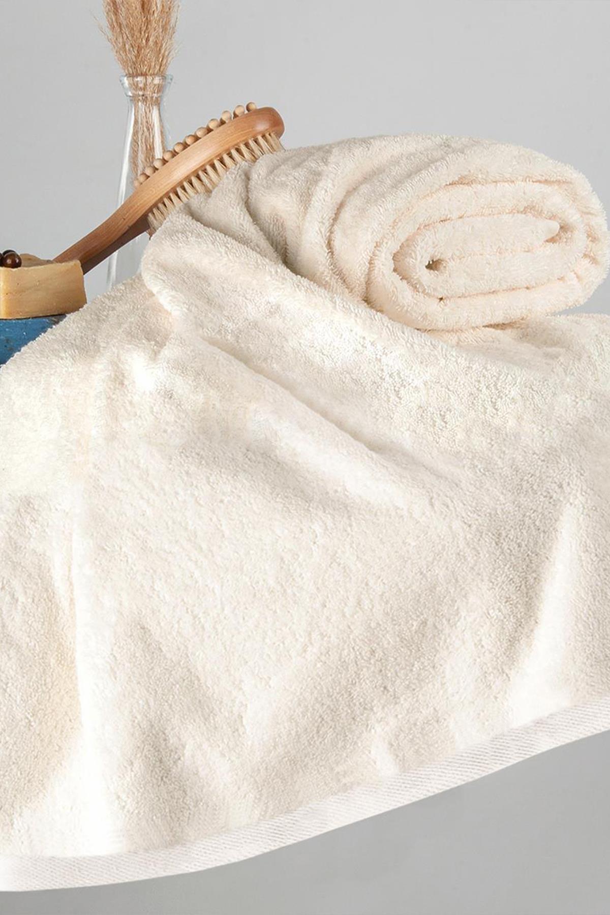 Serviette de bain en bambou 500 GSM (90 x 150 cm) - Nazik Home - De la valeur pour mon foyer !