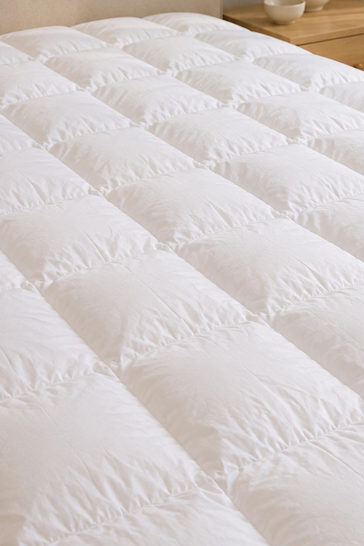 Surmatelas double en coton Buffle (200 x 200 cm)