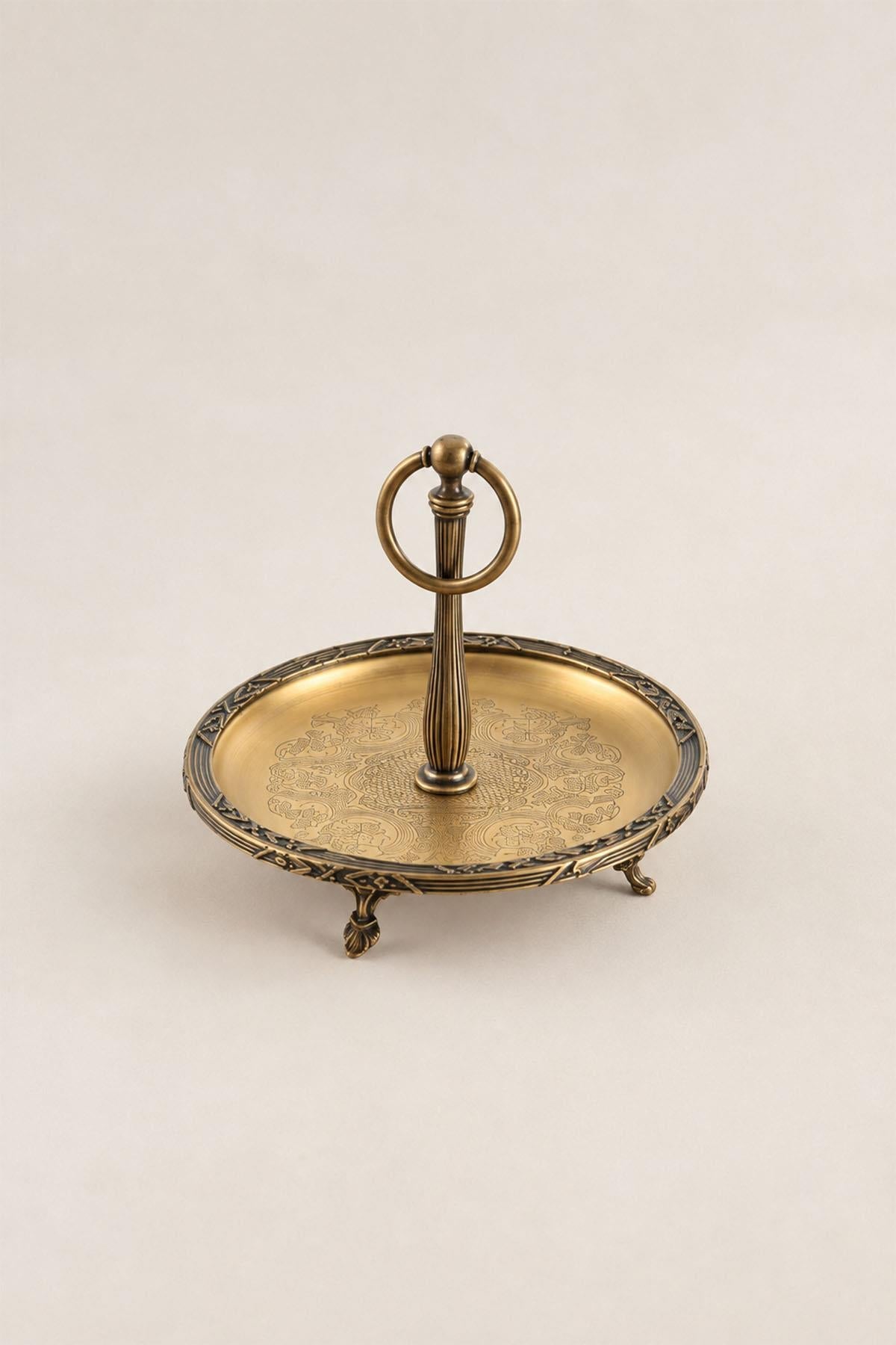 Plateau de service Kessa Antique Detail avec poignées (19 cm)