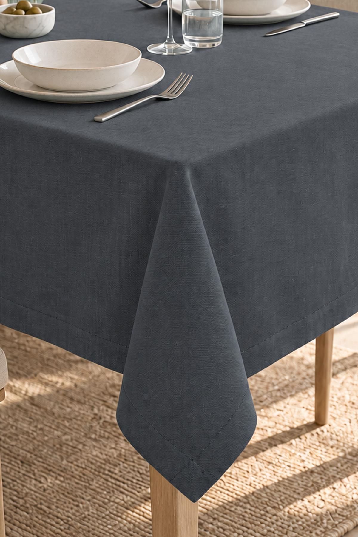 Nappe unie Sun, résistante aux taches et facile à utiliser (150 x 220 cm)
