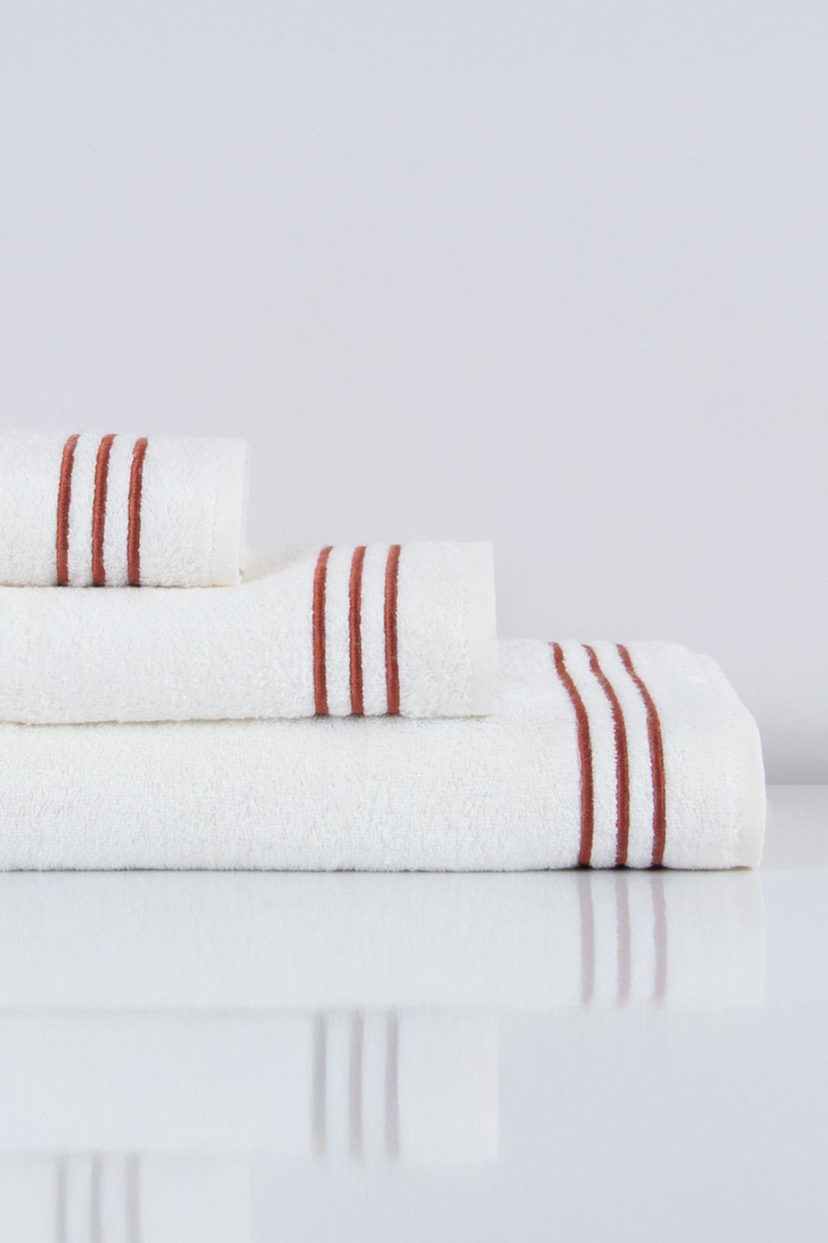 Zen Embroidered Bath Towel (90 x 150 cm) - Nazik Home - Value for My Home!